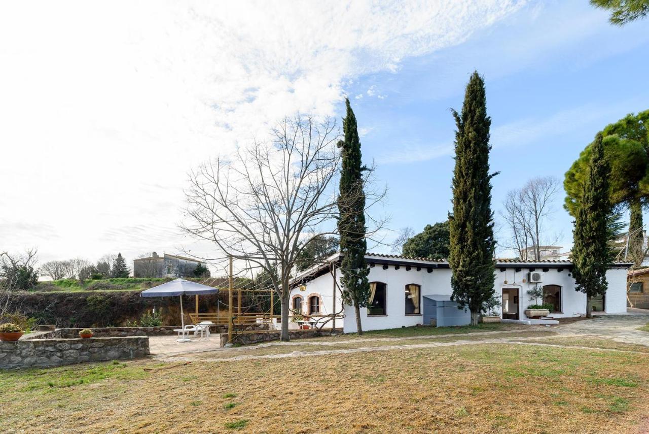 Masia Can Manent Del Bosc S XVIII Santa Eulalia de Ronsaná 外观 照片